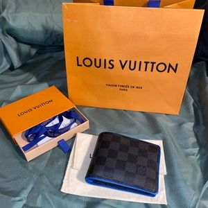 Louis Vuitton Multiple Wallet (limited blue)